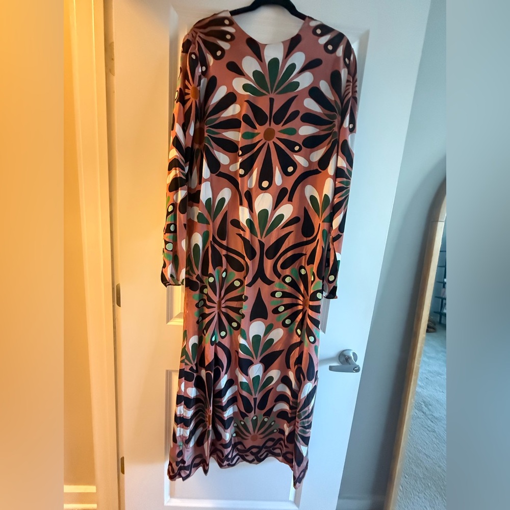 FARM Rio Multicolor Long Sleeve Dress